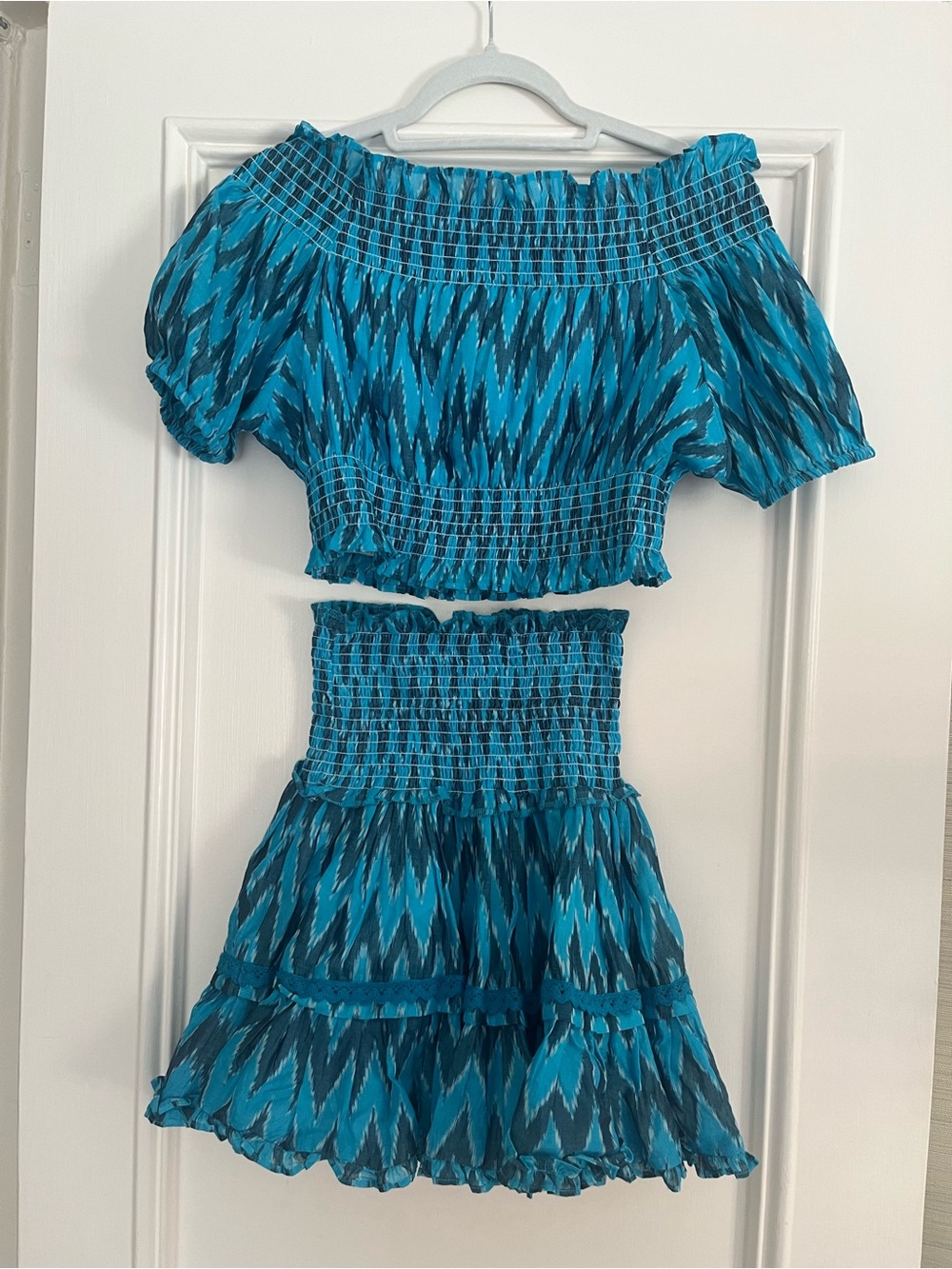 Mer St. Barth Girls Size Small Mini Skirt & Top